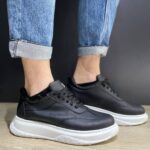 Sneaker μαύρο κανονική γραμμή