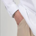 Πουκάμισο λευκό σε oversized γραμμή - Image 4