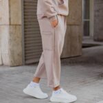 Φόρμα παντελόνι μόκα japaneese σε oversized γραμμή - Image 2