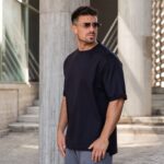T-Shirt μαύρο σε oversized γραμμή - Image 3
