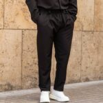 Σετ παντελόνι & πουκάμισο μαύρο σε άνετη γραμμή - Image 4