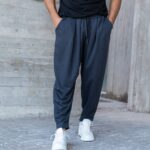 Φόρμα γκρι σε oversized γραμμή