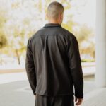 Σετ jean γκρι πουκάμισο & παντελόνι σε άνετη γραμμή - Image 5