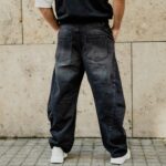 Τζιν baggy ξεβαμμένο σε oversized γραμμή - Image 4