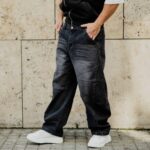 Τζιν baggy ξεβαμμένο σε oversized γραμμή - Image 3