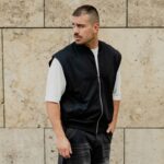 Αμάνικο γιλέκο σε μαύρο σε κανονική γραμμή - Image 2