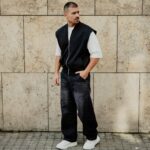 Τζιν baggy ξεβαμμένο σε oversized γραμμή - Image 5