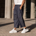 Παντελόνι τζιν cargo japaneese σε oversized γραμμή - Image 2