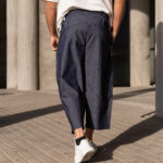 Παντελόνι τζιν cargo japaneese σε oversized γραμμή - Image 4