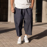 Παντελόνι τζιν cargo japaneese σε oversized γραμμή