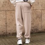 Φόρμα μπεζ σε oversized γραμμή - Image 4