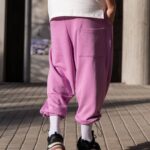 Φόρμα japaneese βιολετί με κορδόνι baggy σε oversized γραμμή - Image 4