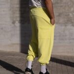 Φόρμα japaneese κίτρινο με κορδόνι baggy σε oversized γραμμή - Image 3