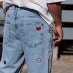 Τζιν με σχέδια σε άνετη γραμμή - Image 5