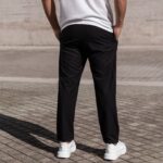 Παντελόνι μαύρο σε κανονική γραμμή - Image 4