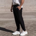 Παντελόνι μαύρο σε κανονική γραμμή - Image 2