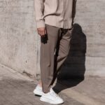 Παντελόνι καφέ σε κανονική γραμμή - Image 3