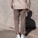 Παντελόνι καφέ σε κανονική γραμμή - Image 5