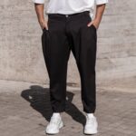 Παντελόνι μαύρο άνετη γραμμή - Image 2