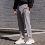 Παντελόνι γκρι σε άνετη γραμμή - Image 3