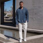 Τζιν λευκό σε άνετη γραμμή - Image 3