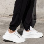 Φόρμα μαύρη με λάστιχο scratch σε oversized γραμμή - Image 5