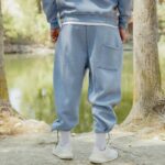 Φόρμα σιελ baggy σε oversized γραμμή - Image 4