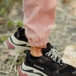 Σετ κοτλέ jacket & παντελόνι cargo ροζ σε oversized γραμμή - Image 9
