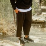 Φόρμα μαύρη japanese σε oversized γραμμή - Image 3
