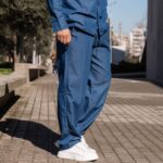 Σετ τζιν πουκάμισο & παντελόνι σε oversized γραμμή - Image 7