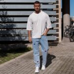 Τζιν με σχέδια σε άνετη γραμμή - Image 6