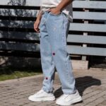 Τζιν με σχέδια σε άνετη γραμμή - Image 2