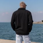 Ζακέτα - πουκάμισο μαύρο σε oversized γραμμή - Image 3