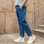 Τζιν με ίσια τσέπη σε oversized γραμμή - Image 3