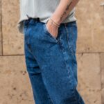 Τζιν με ίσια τσέπη σε oversized γραμμή - Image 5