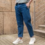 Τζιν με ίσια τσέπη σε oversized γραμμή - Image 2