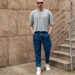 Τζιν με ίσια τσέπη σε oversized γραμμή - Image 6