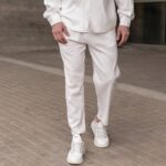 Set λινό λευκό σε oversized γραμμή - Image 6