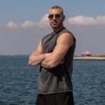 T-shirt αμάνικο πετροπλυμένο γκρι σε άνετη γραμμή - Image 3