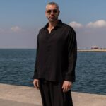 Πουκάμισο μαύρο σε oversized γραμμή - Image 2