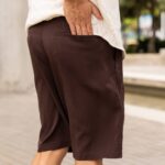 Βερμούδα καφέ σε oversized γραμμή - Image 3