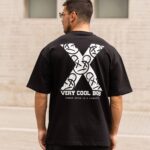 Τ-shirt "X" in black