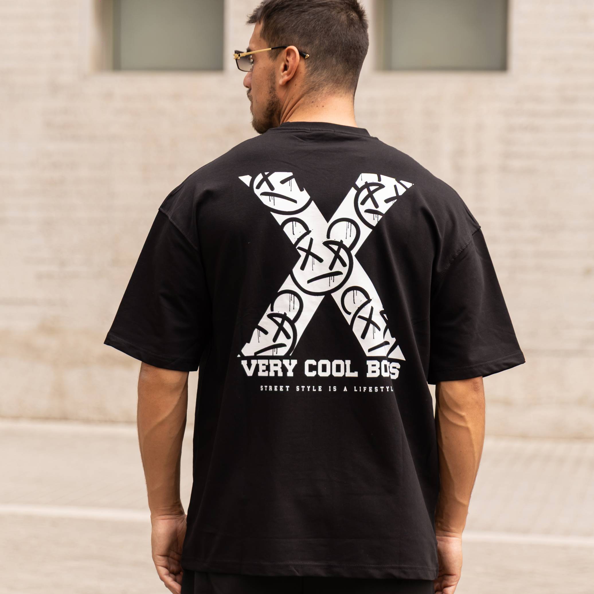 Νέο έργο - 2026-05-25T162003.924 Τ-shirt "X" in black - Image 1