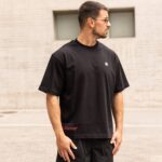 Τ-shirt triple angel in black - Image 4
