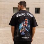 Τ-shirt Snoop dog in black - Image 3