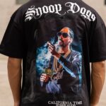 Τ-shirt Snoop dog in black - Image 2