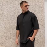 Loran shirt in black - Image 4