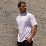 T-shirt λευκό ανάγλυφο - Image 2