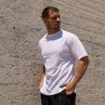 T-shirt λευκό ανάγλυφο - Image 4