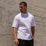 T-shirt λευκό ανάγλυφο - Image 3